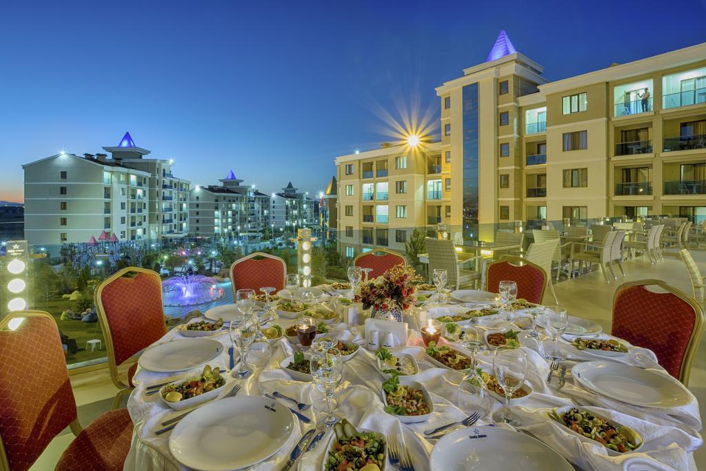 Grand Ozgul Thermal Holiday Village Gazligol Bagian luar foto